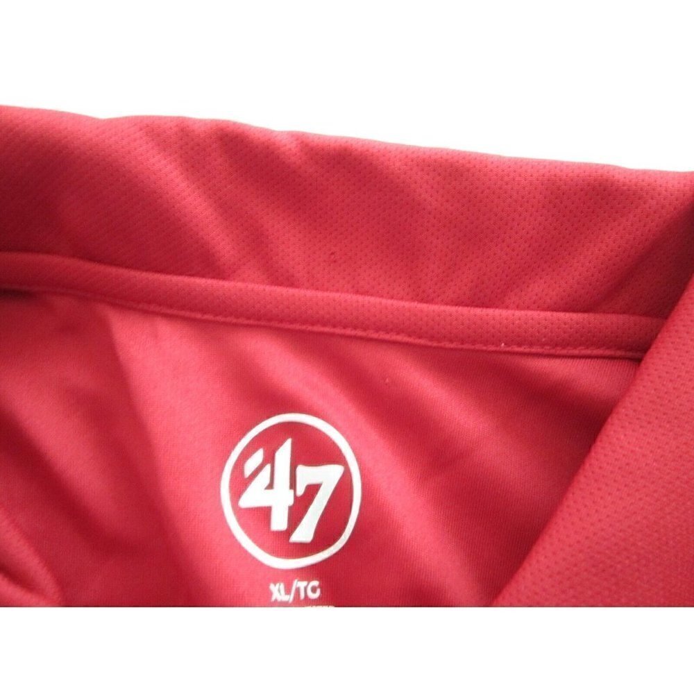 New W/ Defect 47 Ace Cleveland Indians Discontinued Logo Polo Shirt Sz XL - Picture 9 of 9